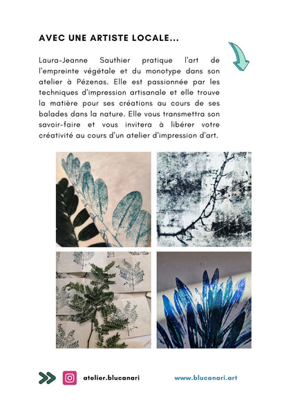 Stage d'une journée - Art&plantes
