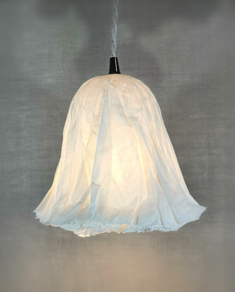 Lampe à suspendre "WAABI" papier japonais blanc