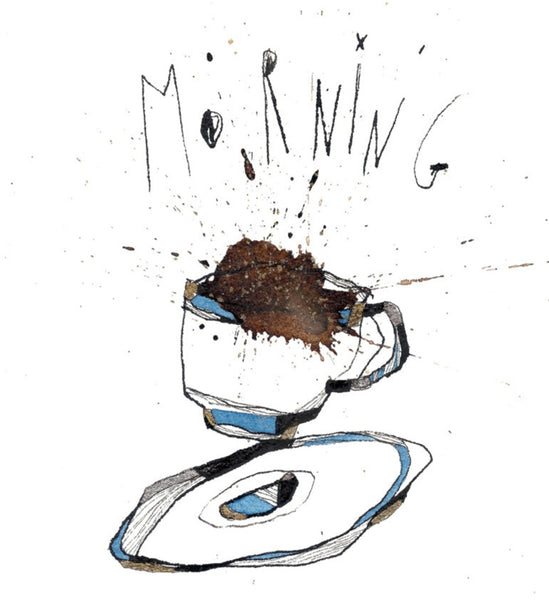 Artprint Morning coffee / Affiche d’art tasse de café Blucanari - 40x50cm