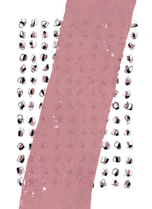 Litanies • Affiche d’art Blucanari  40x60cm ou 60x80cm style abstrait