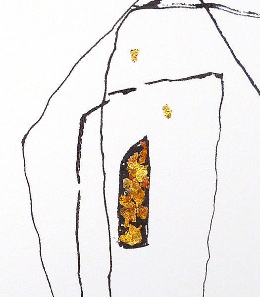Pagan Chapel - dessin d'art 24x30cm - Tud / Blucanari