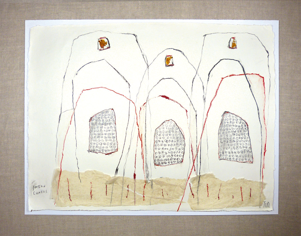 Pagan Chapel - dessin d'art 60x80cm - Tud / Blucanari
