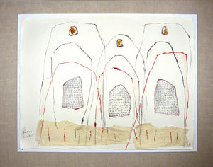Pagan Chapel - dessin d'art 60x80cm - Tud / Blucanari