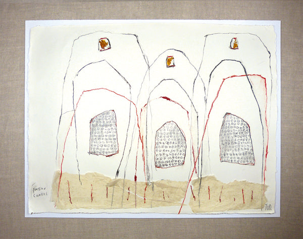 Pagan Chapel - dessin d'art 60x80cm - Tud / Blucanari
