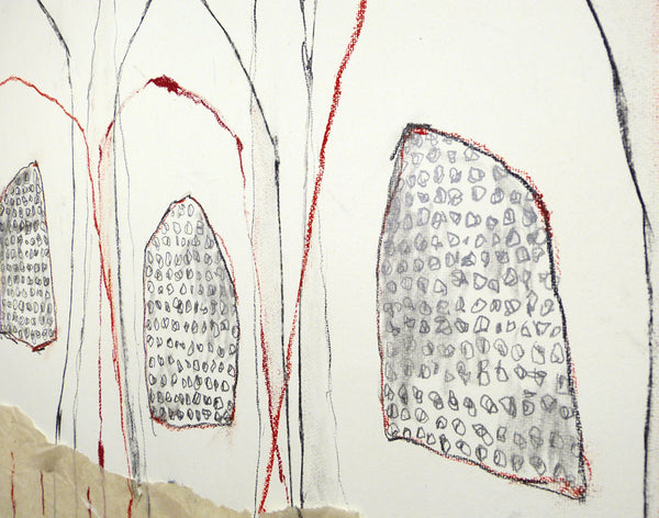 Pagan Chapel - dessin d'art 60x80cm - Tud / Blucanari
