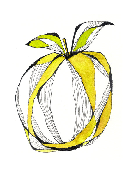 Artprint Pomme • Affiche d’art  Blucanari - 40x50cm