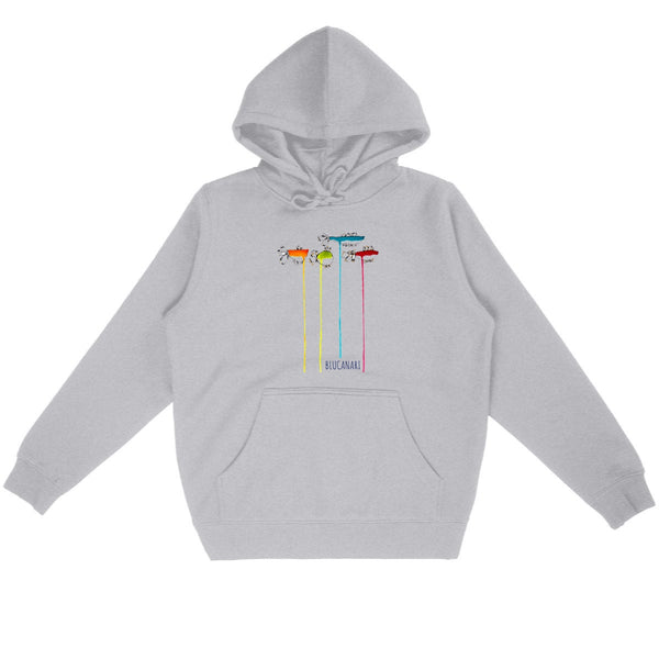 Sweat capuche Wetfishes Multicolor - BLUCANARI