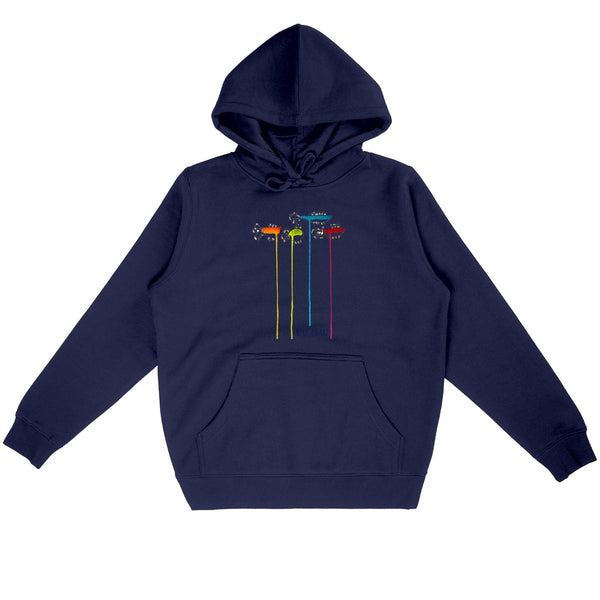 Sweat capuche Wetfishes Multicolor - BLUCANARI
