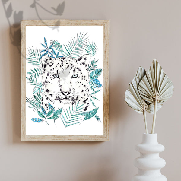 Artprint Jaguar Jungle • Affiche d’art Blucanari - 40x50cm