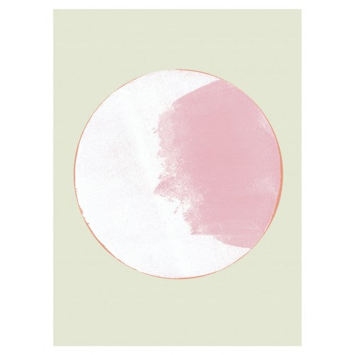 Exo Moon • Affiche d’art Blucanari  40x50cm ou 60x80cm