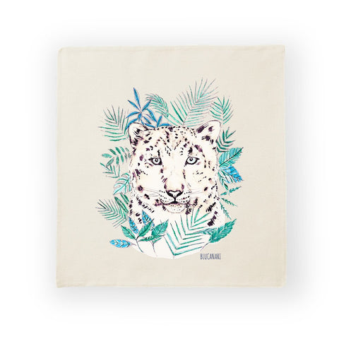 Housse de coussin JAGUAR / BLUCANARI 40x40cm