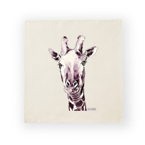 Housse de coussin GIRAFE/BLUCANARI 40x40cm