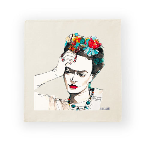 Housse de coussin FRIDA / BLUCANARI 40x40cm
