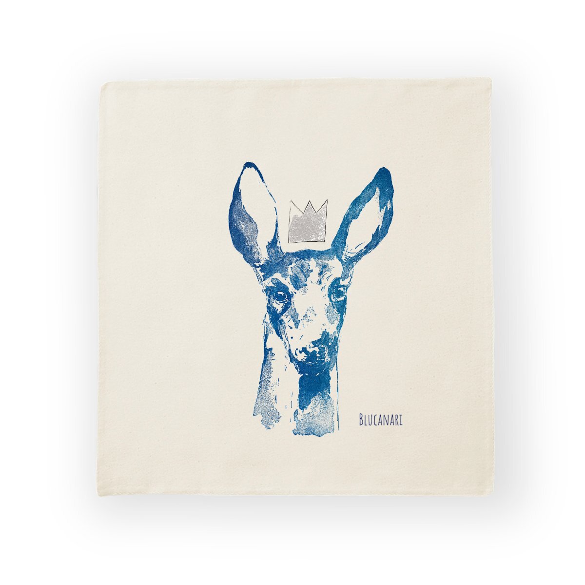 Housse de coussin Queen Doe - Blucanari