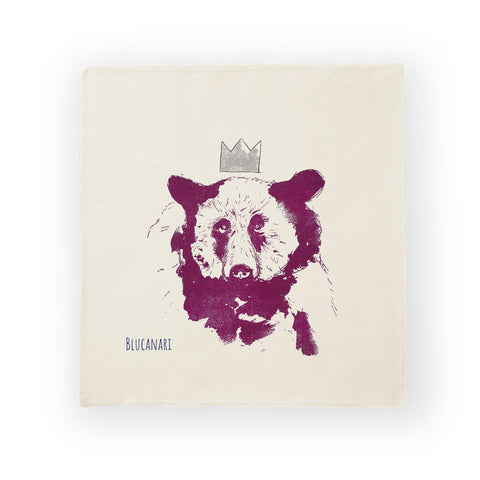 Housse de coussin King Bear - Blucanari